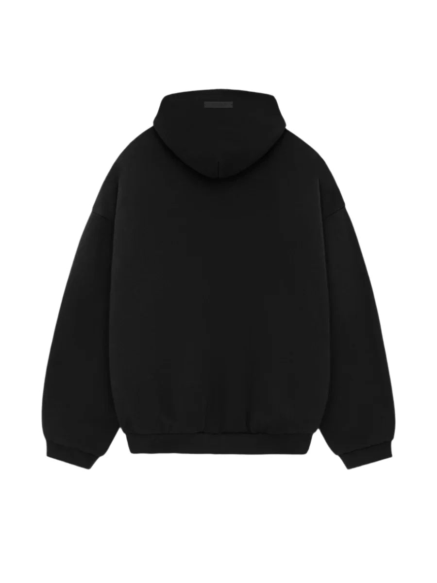 Fear of God Essentials FOG State hoodie jet black (fw24) Fear Of God Essentials