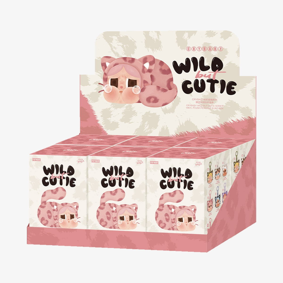 CRYBABY Wild but Cutie Series - Vinyl Plush Pendant Blind Box Pop Mart