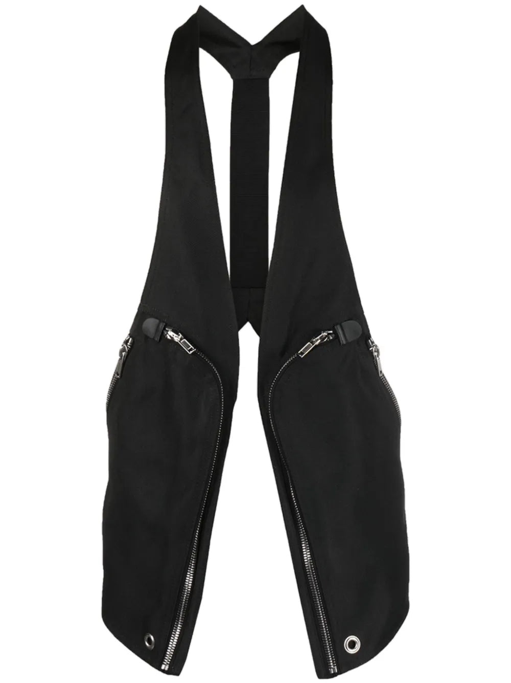 Rick Owens Black Bauhaus Vest