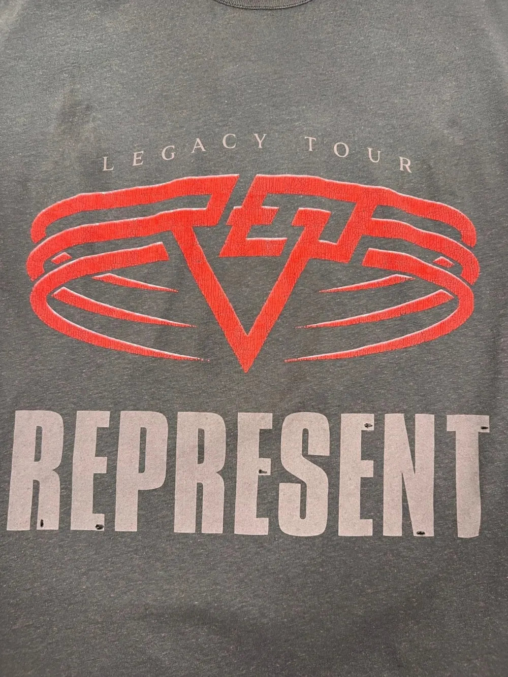 Represent Living Legacy Tour reversible T-shirt dark red