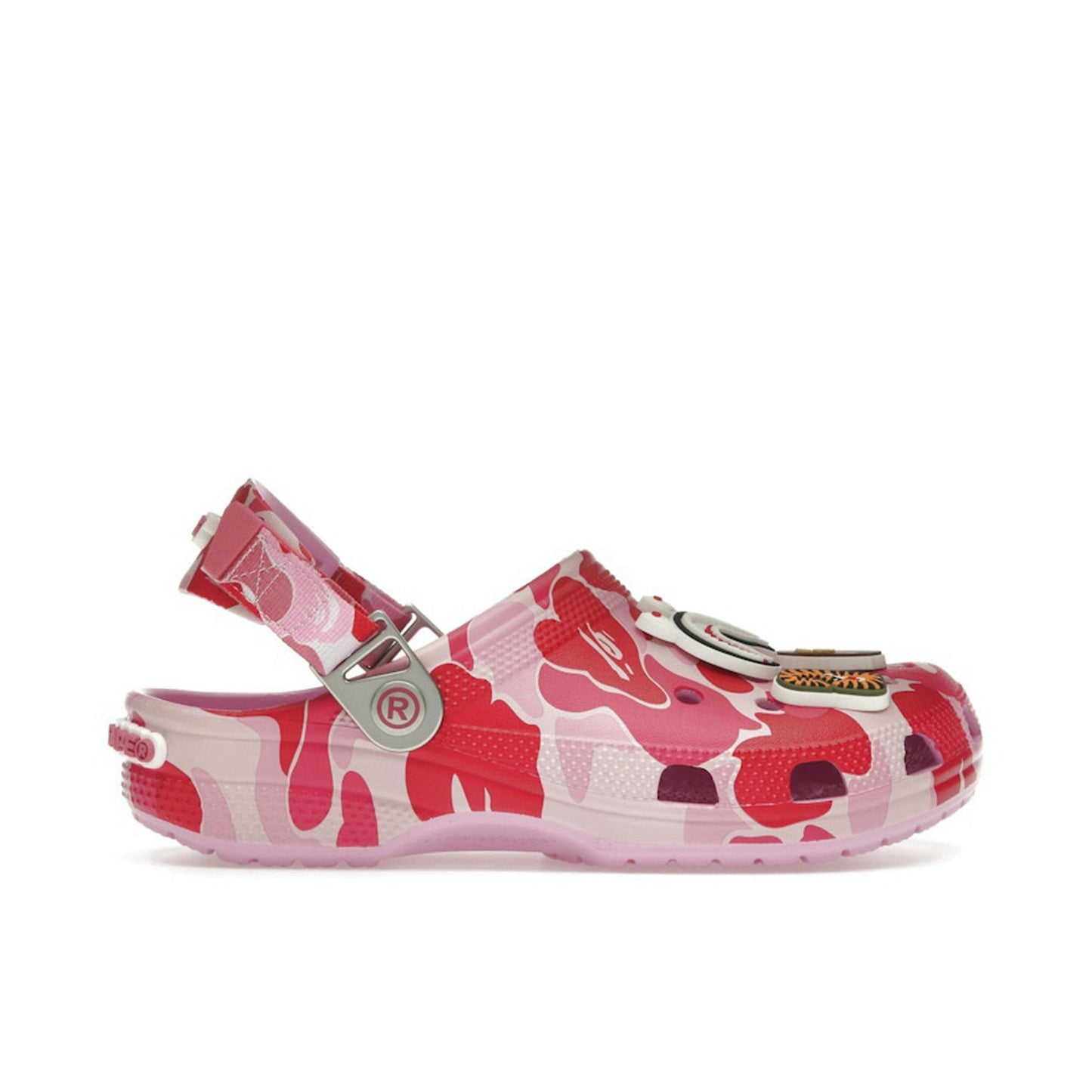 Crocs Classic Clog A Bathing Ape Bape ABC Camo Pink Crocs