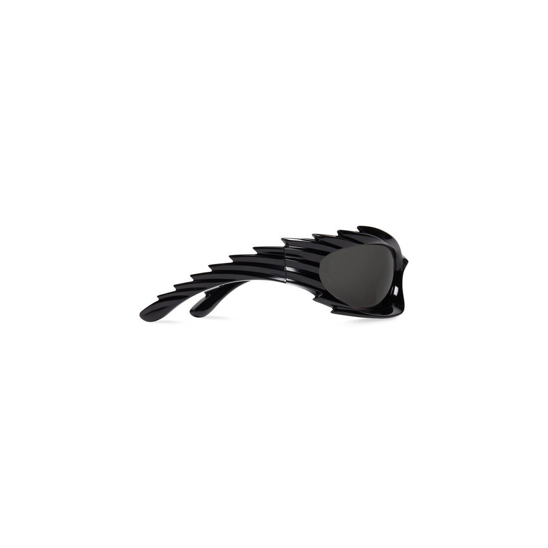 Balenciaga Spike Rectangle Sunglasses Black Balenciaga