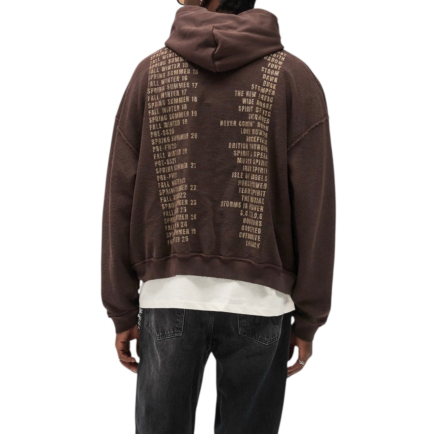 Represent Reversible Living Legacy Tour Hoodie (Nero)