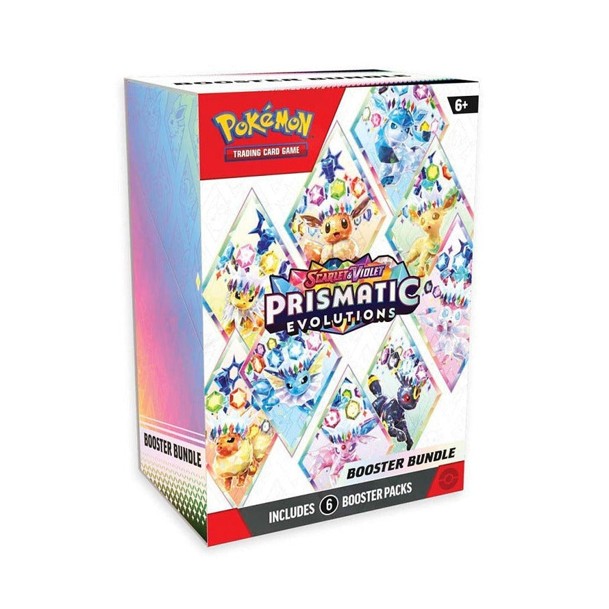 Pokémon TCG Scarlet & Violet Prismatic Evolutions Booster Bundle