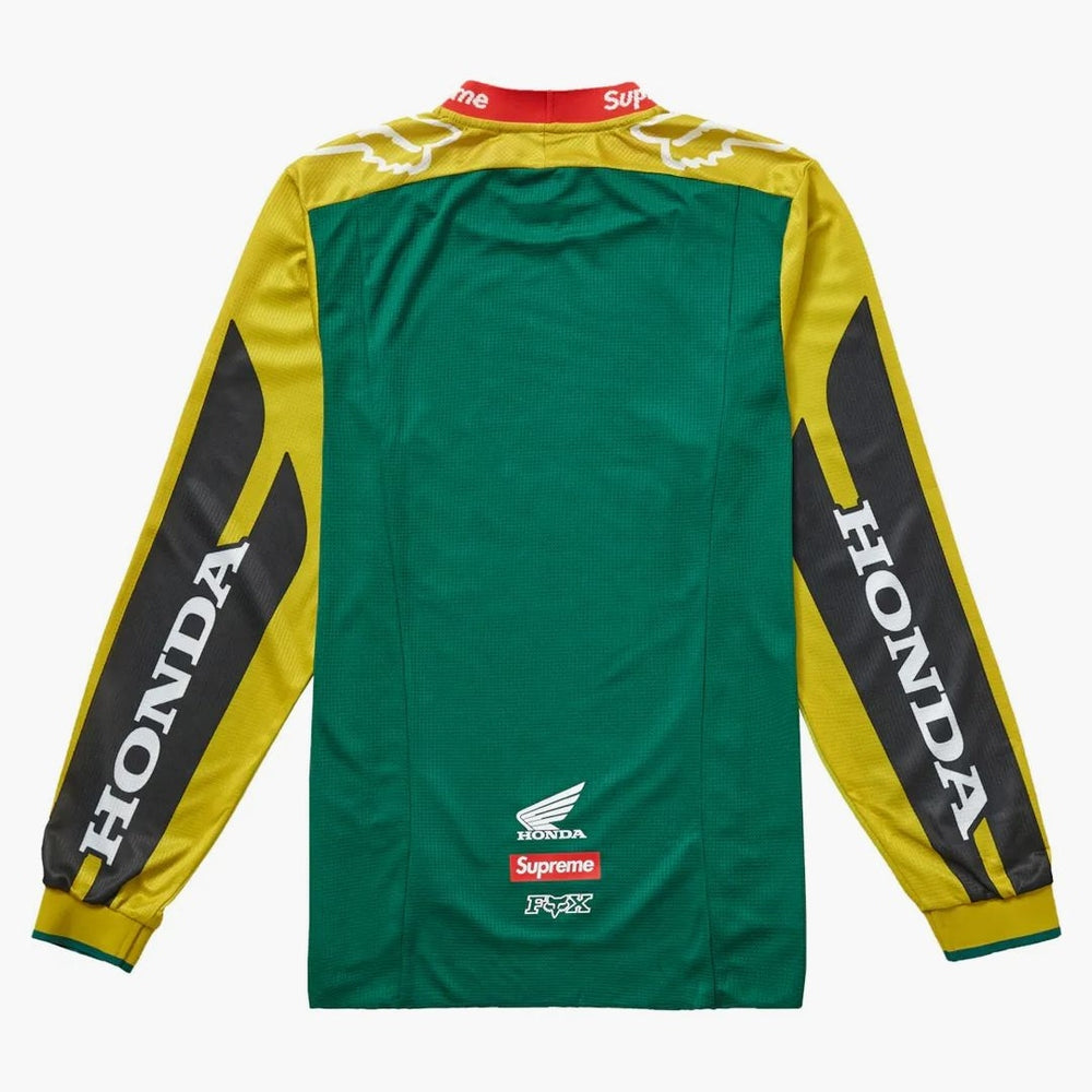 Supreme Honda Fox Racing Moto Jersey Top Moss