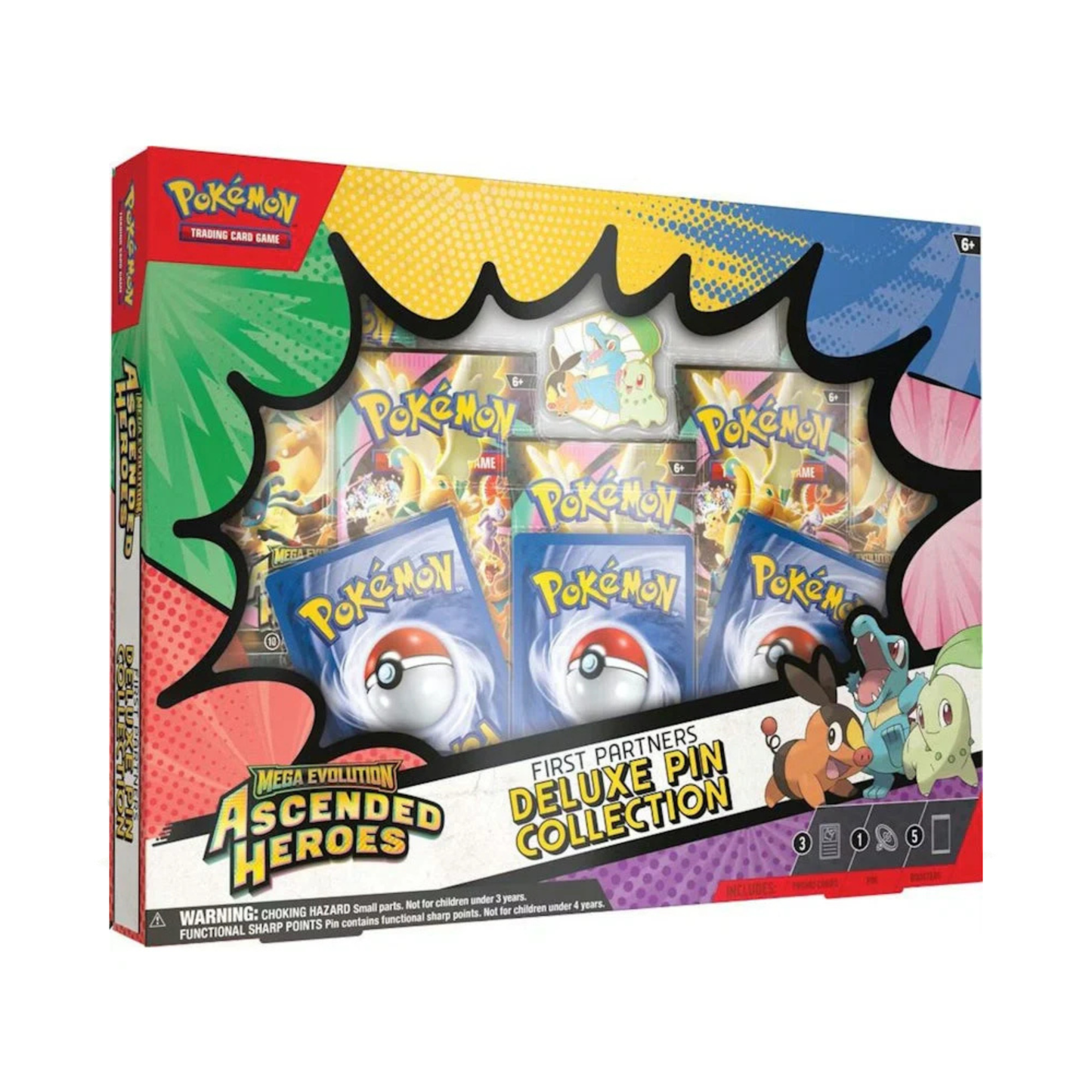Pokémon Mega Evolution TCG - Ascended Heroes - Deluxe Pin Collection Box Pokémon