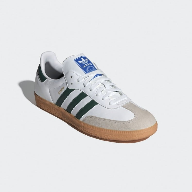 Adidas Samba OG Cloud White Collegiate Green Gum