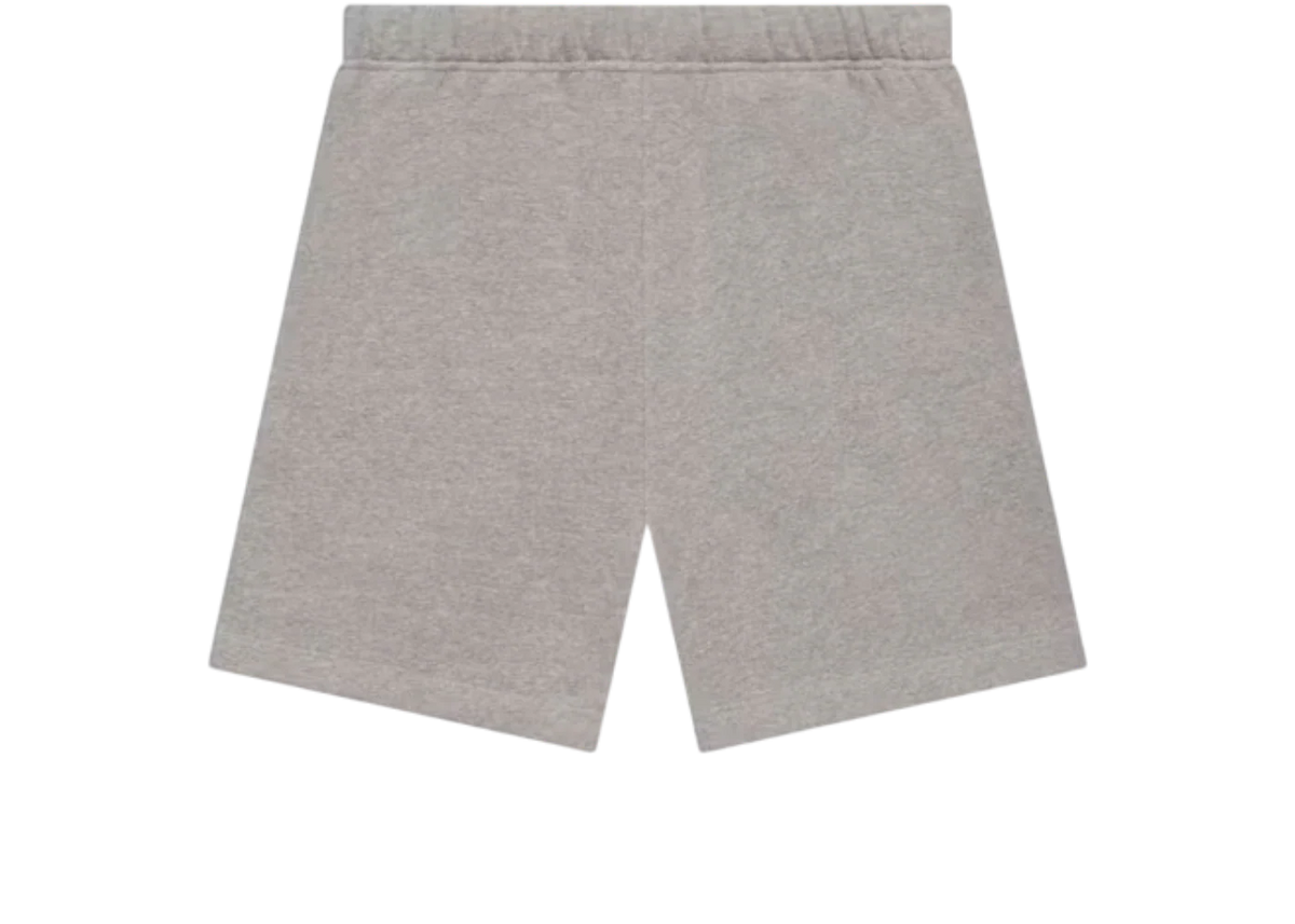 Fear of God Essentials Logo Track Shorts Dark Oatmeal Grey