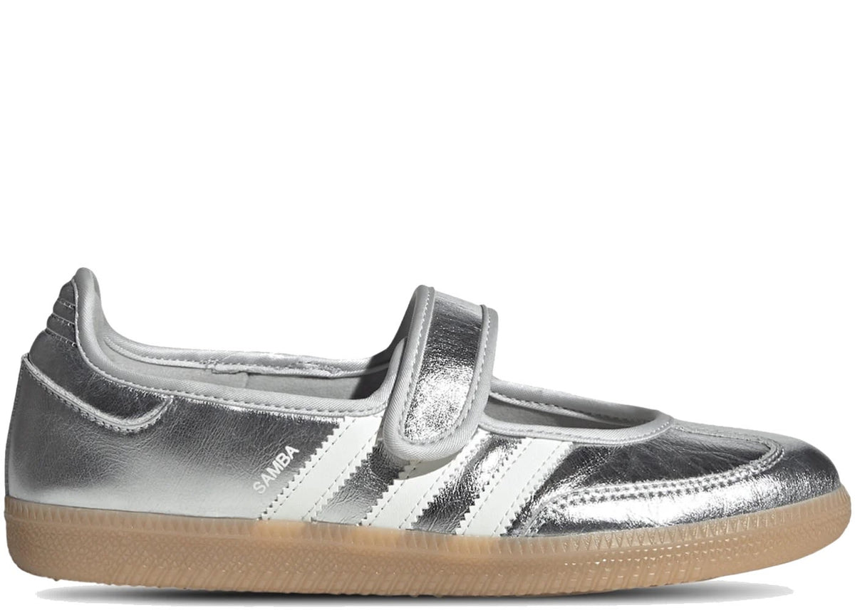 adidas Samba Jane Silver Metallic Off White (Women's)