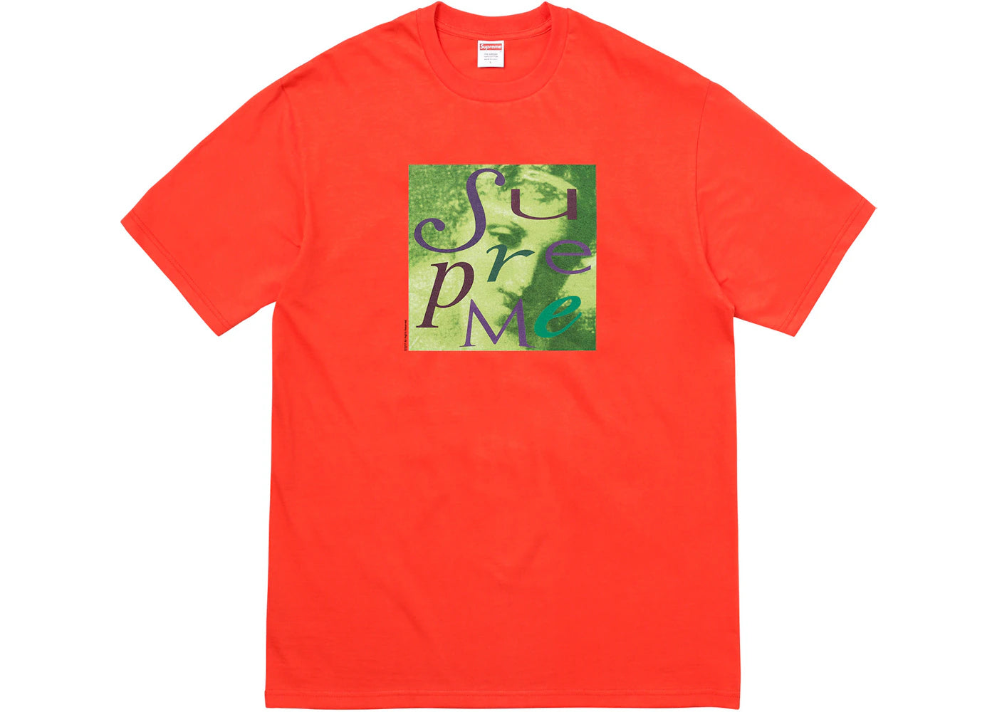 Supreme Venus Tee Bright Orange Red