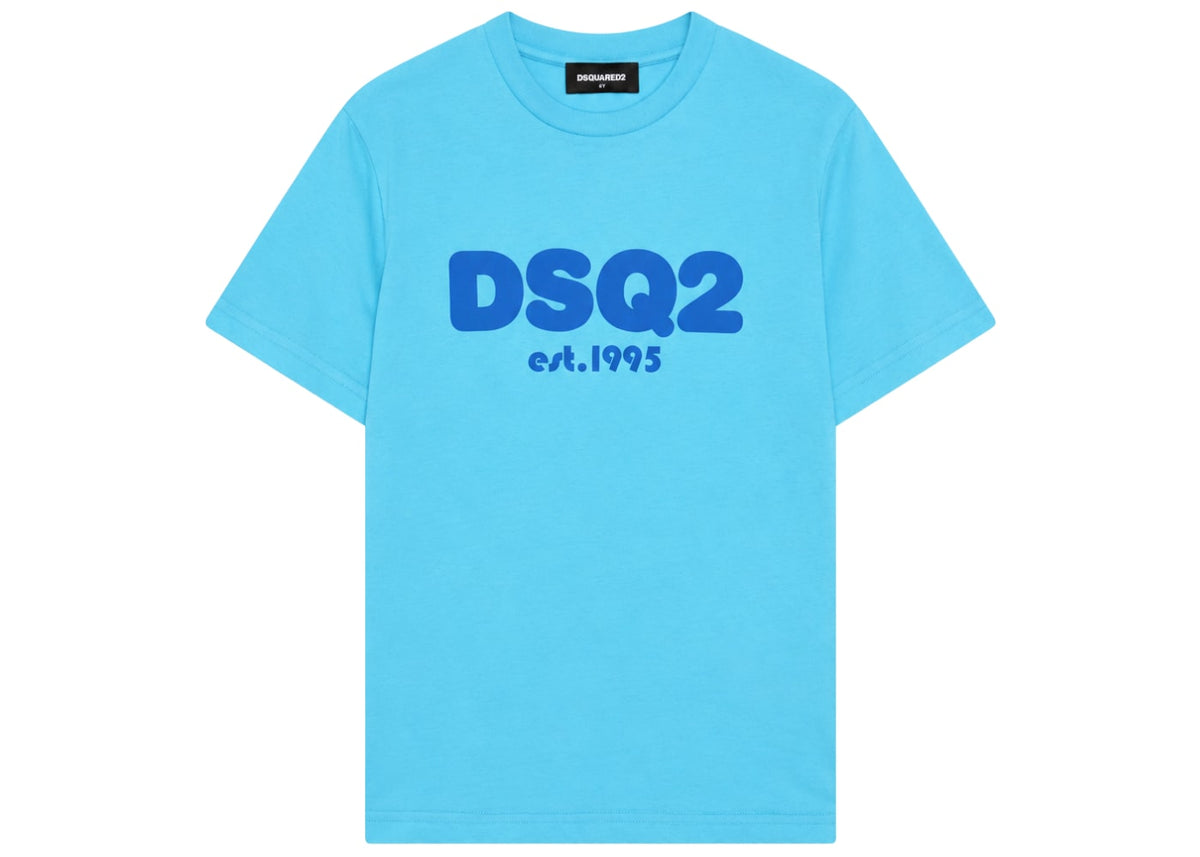 Dsquared2 Bubble DSQ2 1995 Tshirt Baby Blue