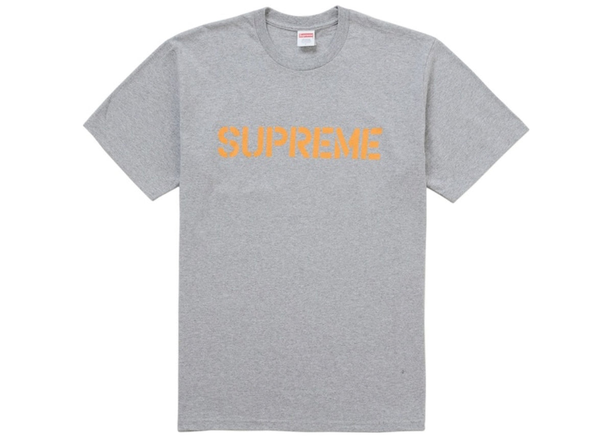 Supreme Hard Tee Heather Grey