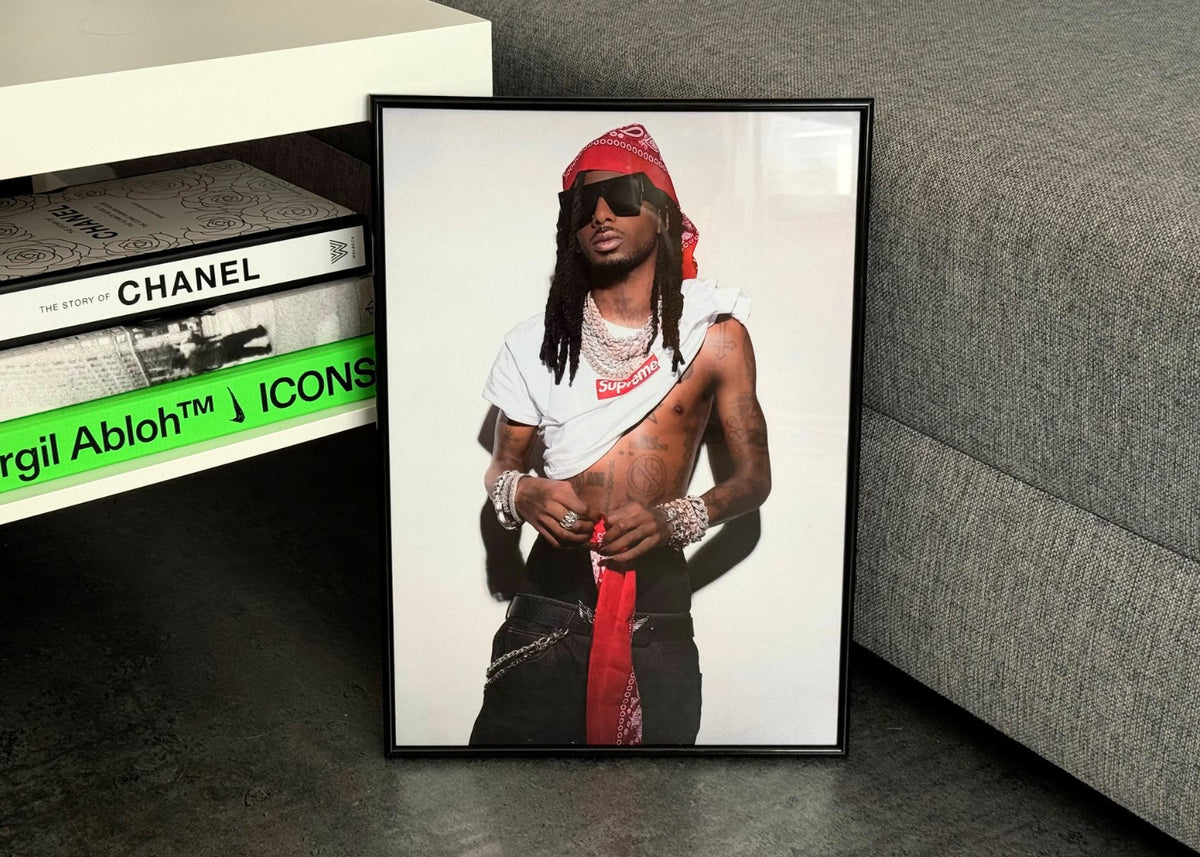 Supreme Playboi Carti Poster A3