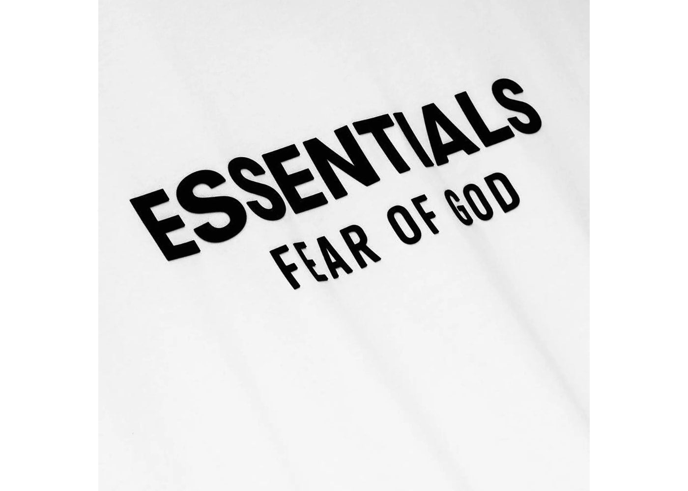Fear of God Essentials Classic Short Sleeve T-Shirt Bright White