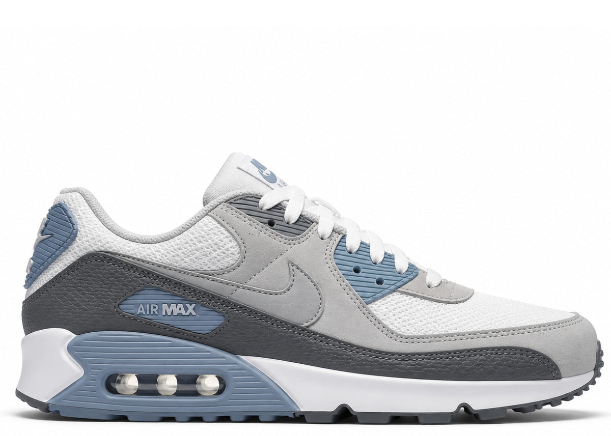 Nike Air Max 90 White Light Grey Blue