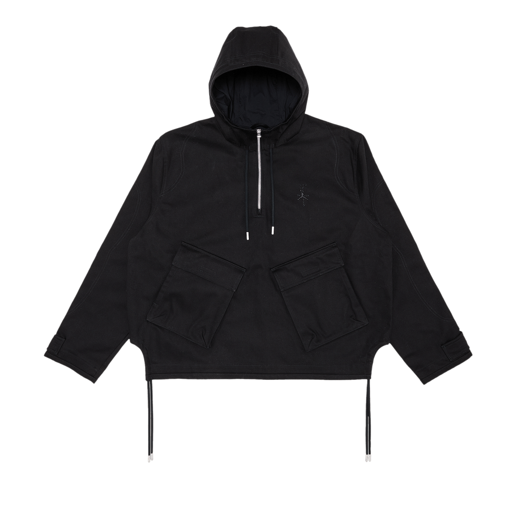Jordan Travis Scott 1/2-Zip Jacket Black