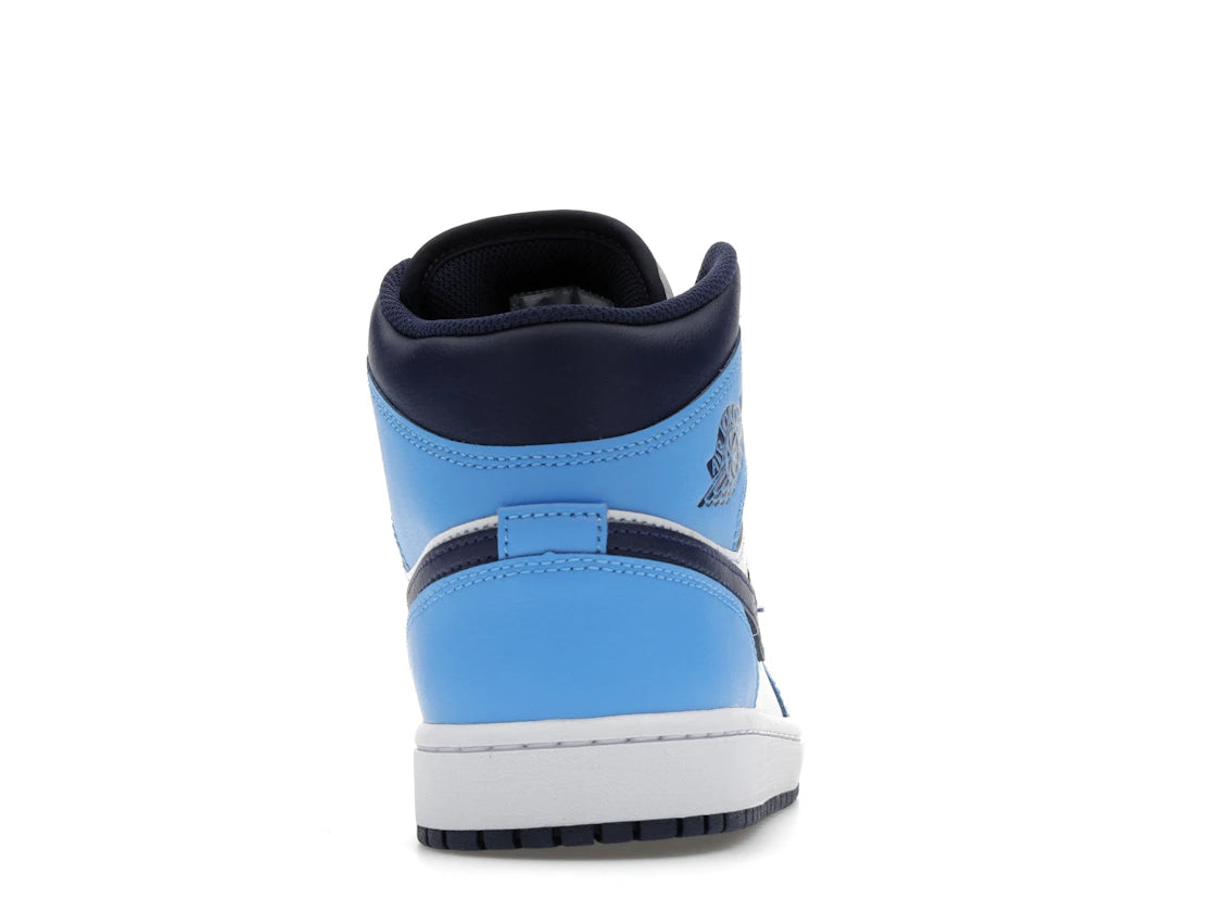 Jordan 1 Mid University Blue Midnight Navy