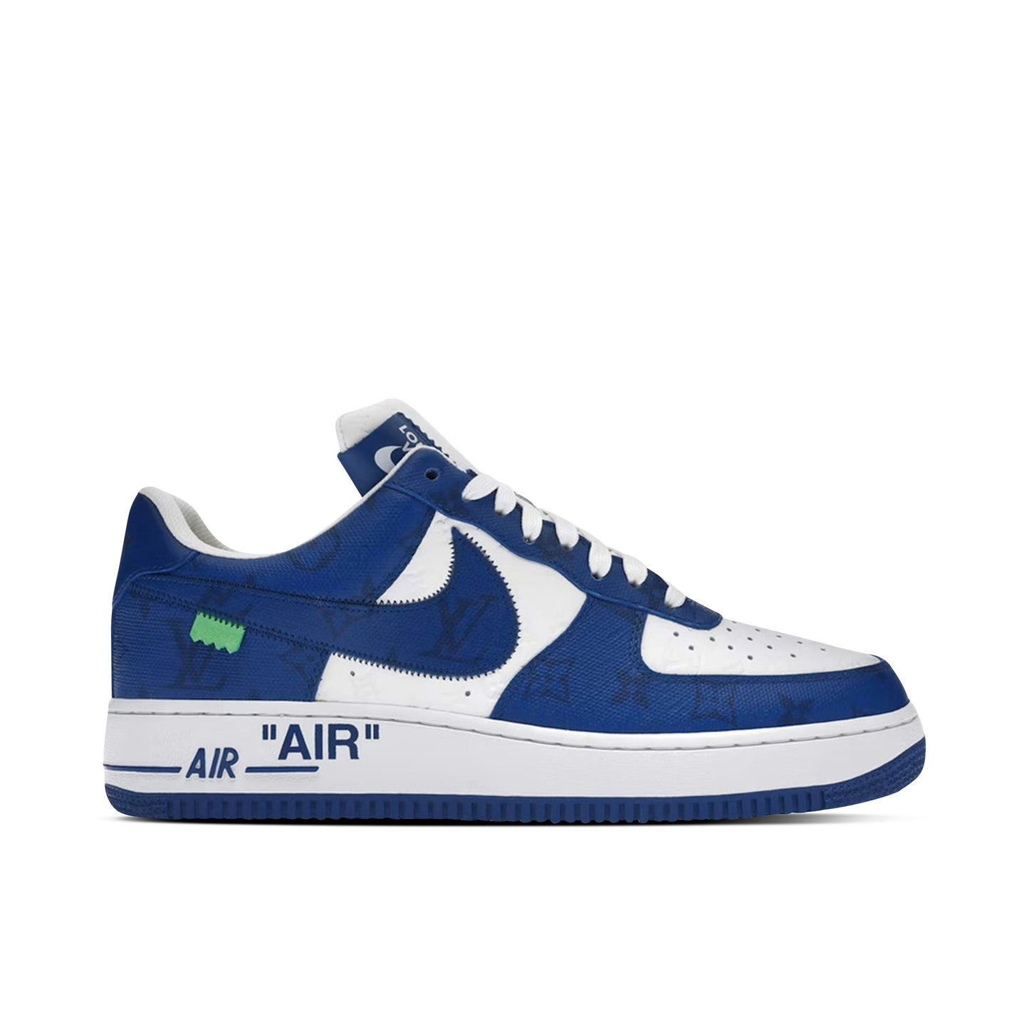 Nike Air Force 1 Low Louis Vuitton By Virgil Abloh White Royal