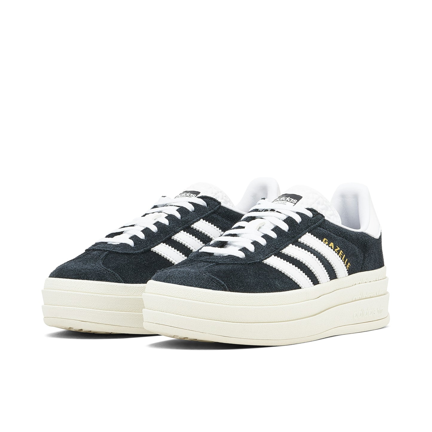 Adidas Gazelle Bold Black White Womens adidas