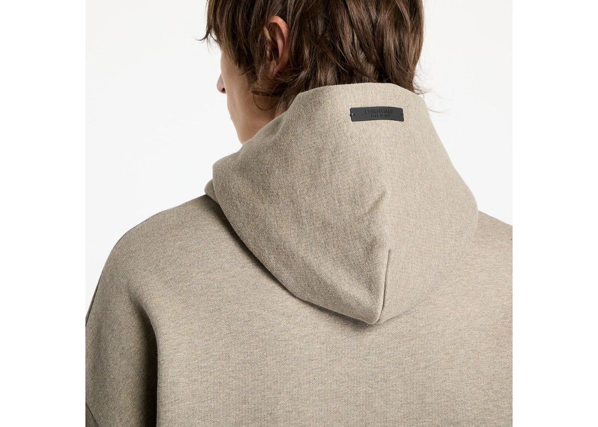 Fear of God Essentials Fleece Hoodie Heather Grey
