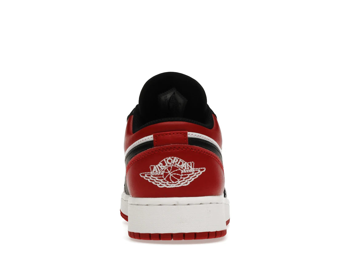 Jordan 1 Low Bred Toe (GS)