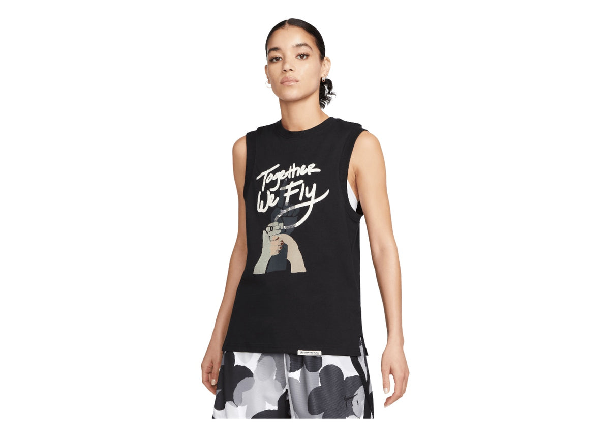 Nike Dri-FIT Standard Issue Women's Top Black/White