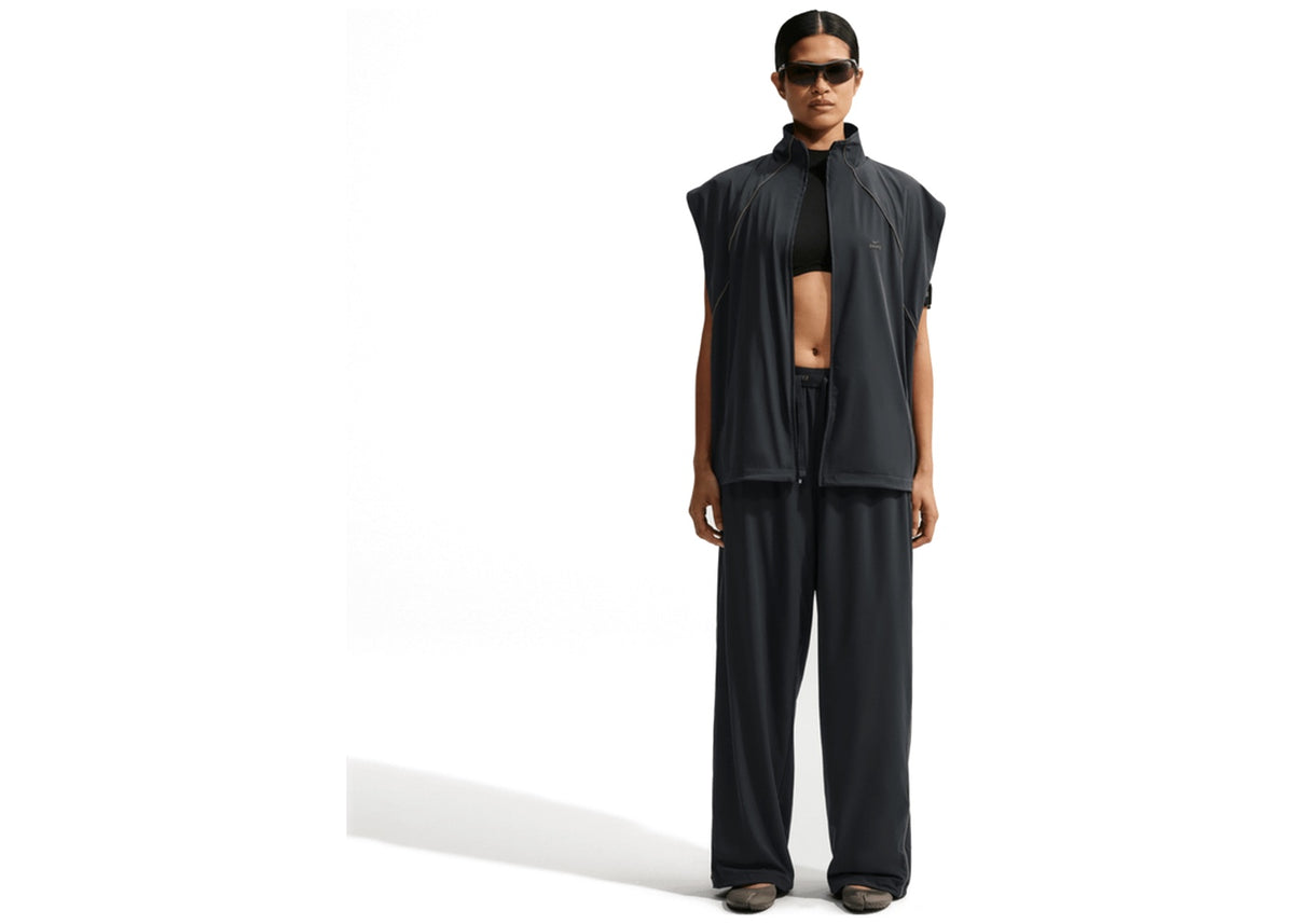 NikeSKIMS Stretch Nylon Women's Oversized Trousers NSKM Obsidian/Olive Grey/Olive Grey