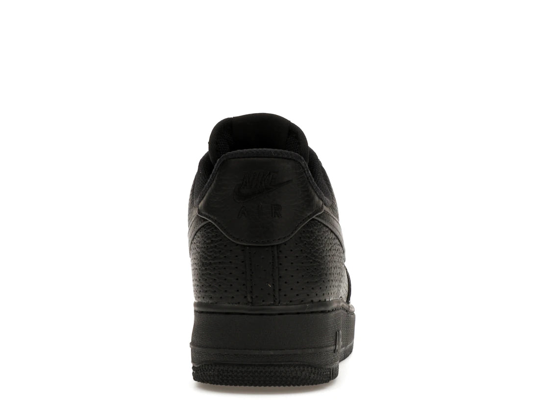 Nike Air Force 1 Low SP Triple Black Perforated