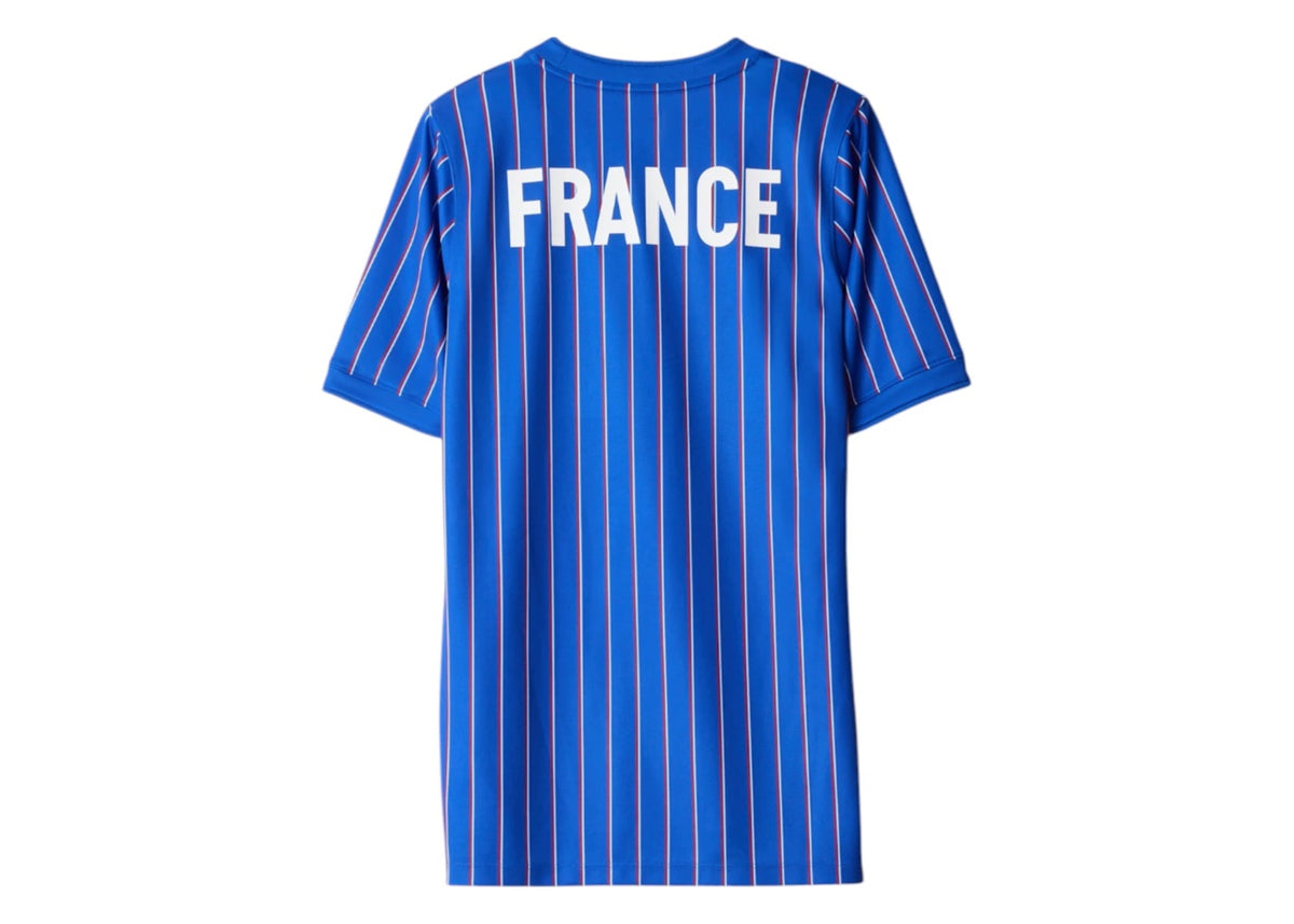Nike x Jacquemus x France Pre Match Jersey Blue Stripe