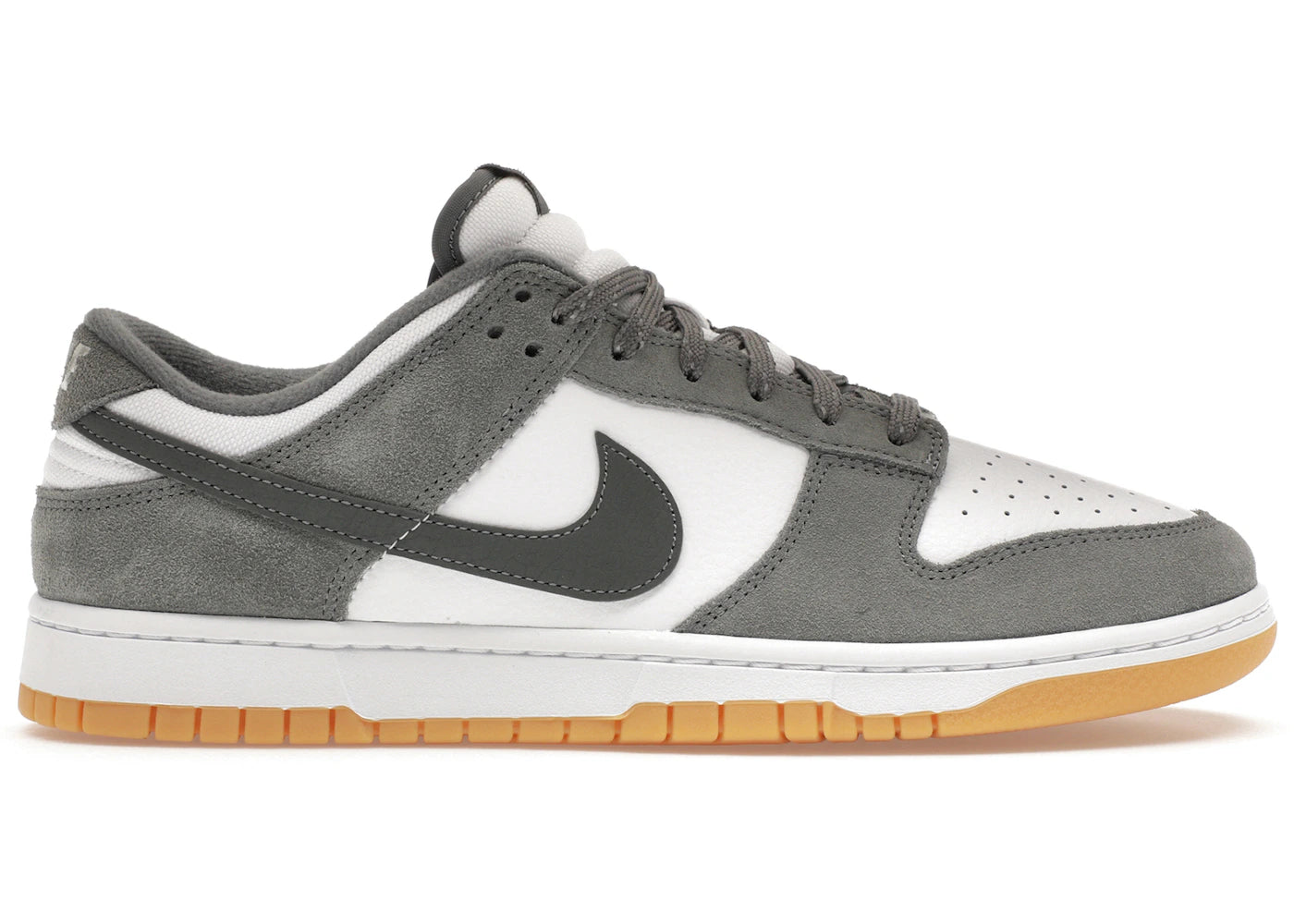 Nike Dunk Low Grey Suede Gum