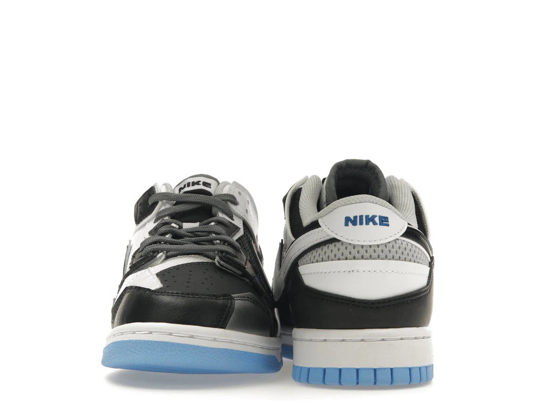 Nike Dunk Low Scrap Black Neutral Grey University Blue White