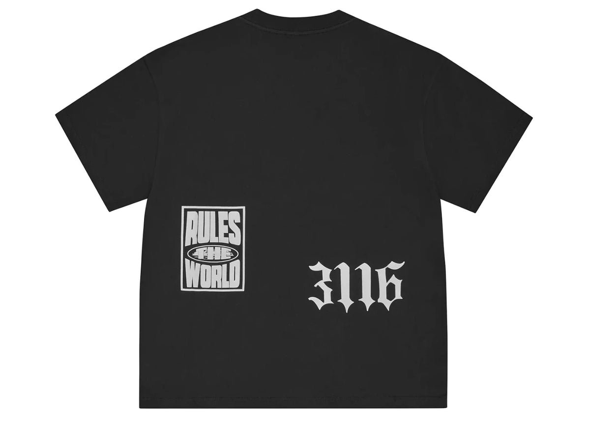 Corteiz Alcatraz Alweiz Tee Black
