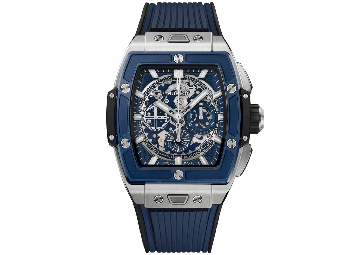 Hublot Spirit of Big Bang Titanium Blue Ceramic 42mm | 642.NL.7170.RX
