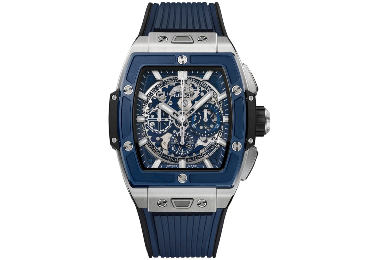 Hublot Spirit of Big Bang Titanium Blue Ceramic 42mm | 642.NL.7170.RX