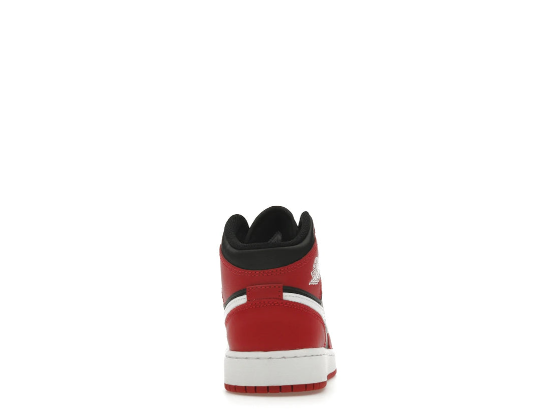 Jordan 1 Mid Gym Red Black White (GS)