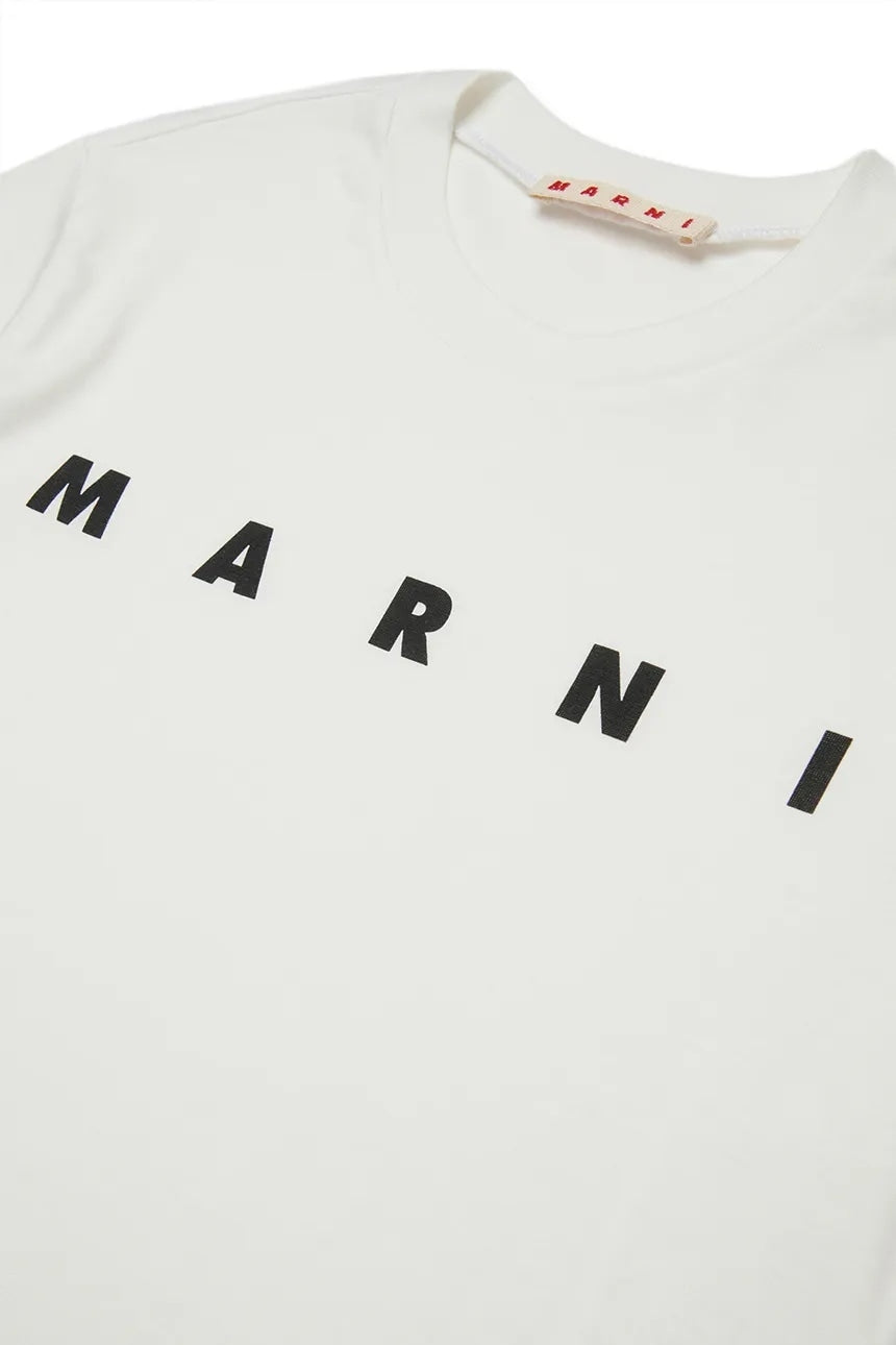 Marni MT135U Logo T-shirt White