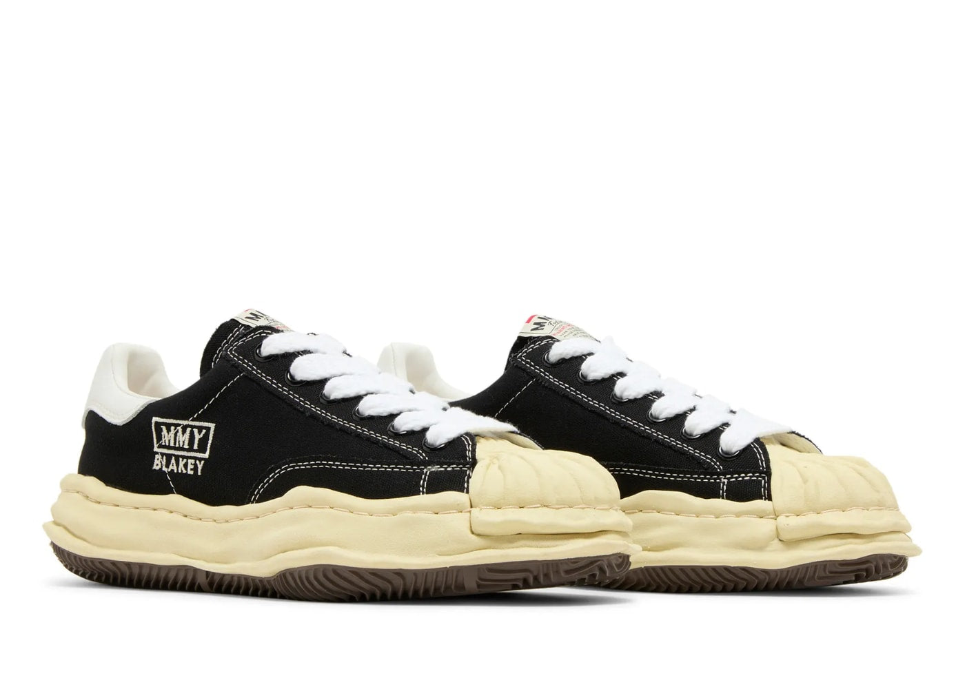 Maison Mihara Yasuhiro Blakey OG Sole Vintage Canvas Low Black