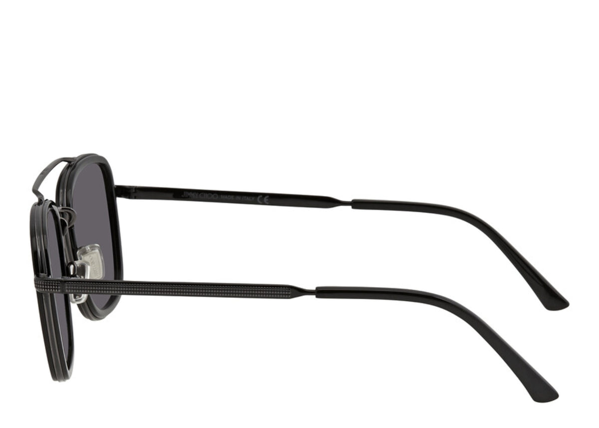 Jimmy Choo JOHN/S 54M9 Black Sunglasses