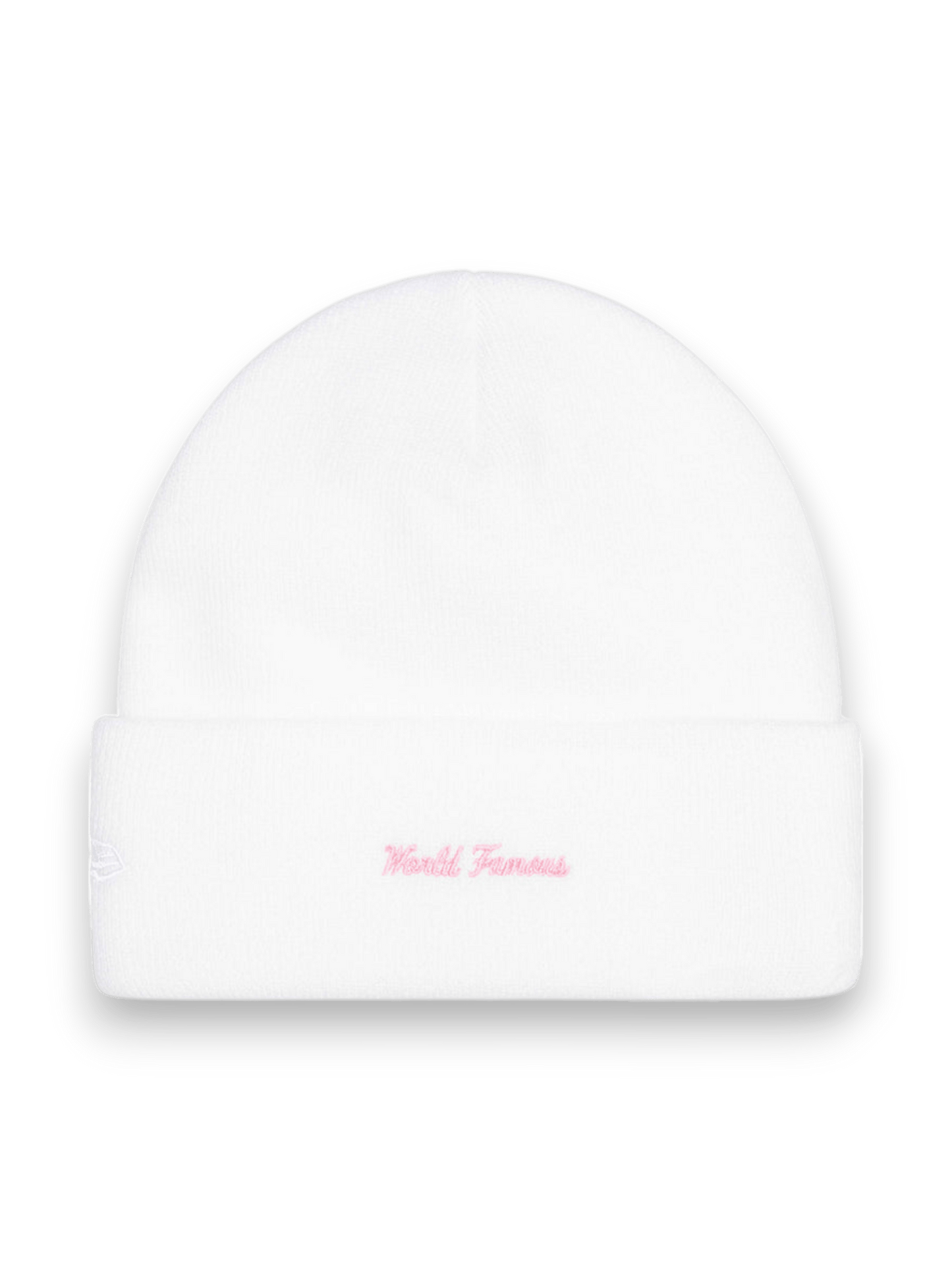 New Era Supreme Box Logo beanie white