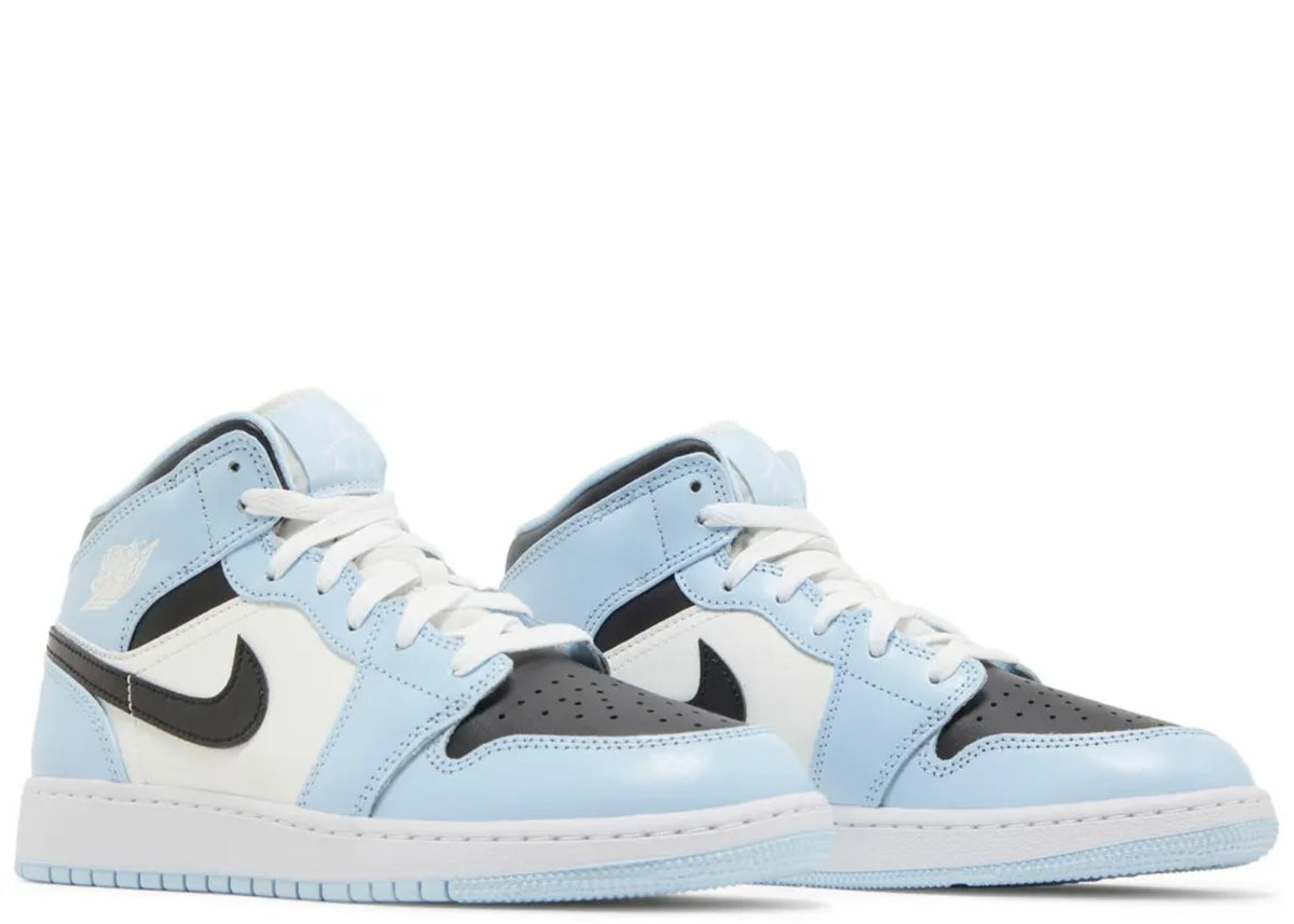 Air Jordan 1 Mid Ice Blue GS