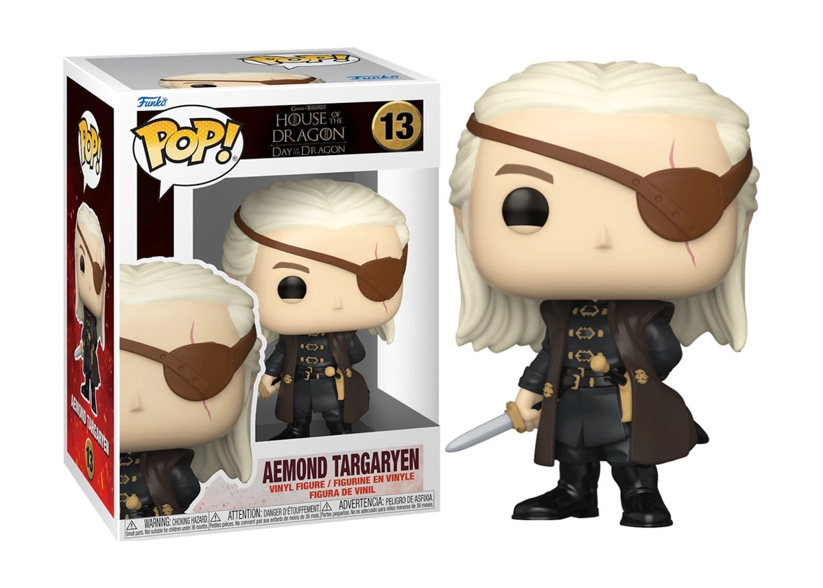 Funko Pop! House of The Dragon Aemond Targaryen Figure #13