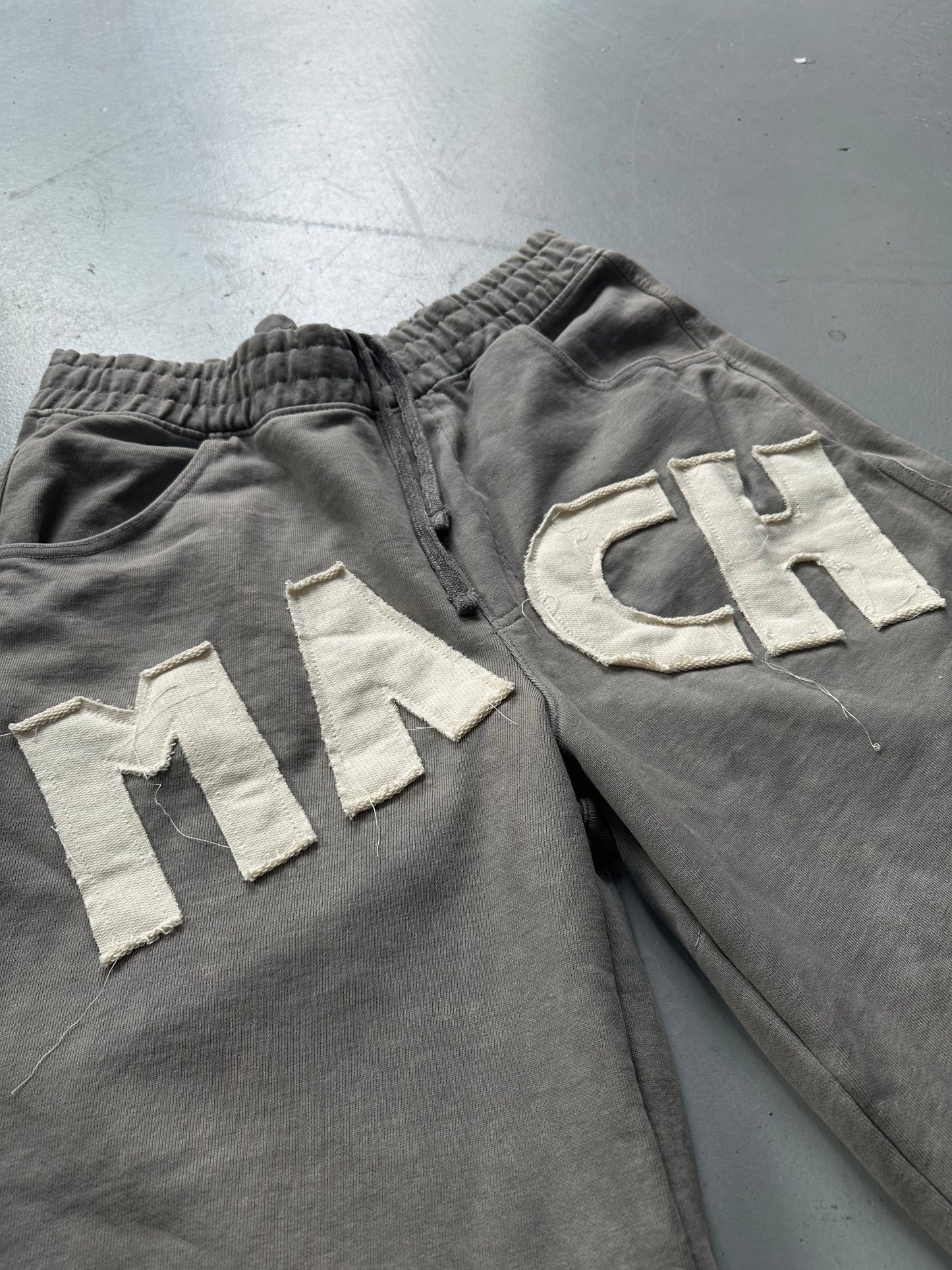 Mach Designs White Logo Shorts