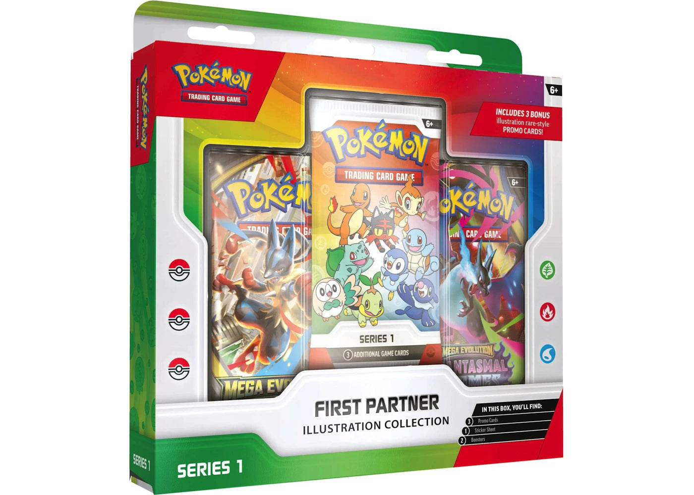 2026 Pokémon First Partner Illustration Collection Series 1 Box