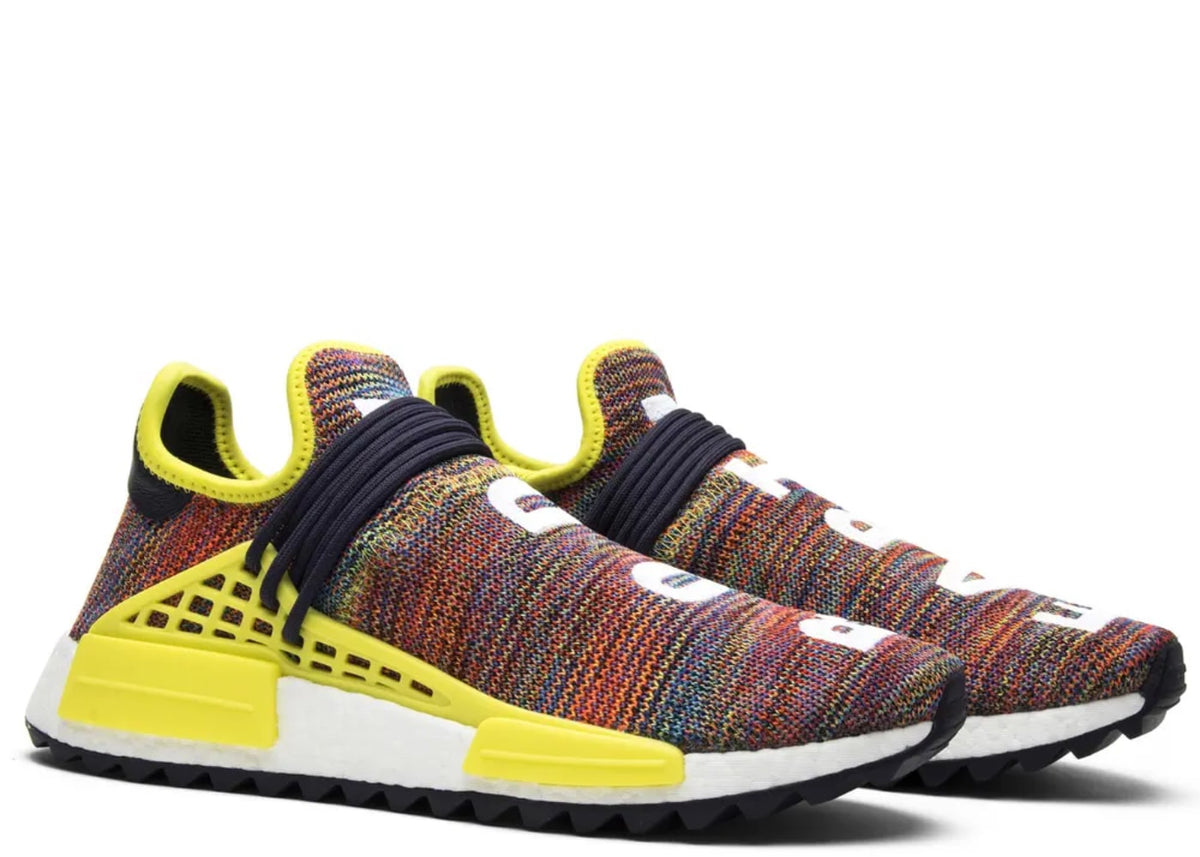 adidas Human Race NMD Pharrell Williams HU TR Multi-Color Red Yellow