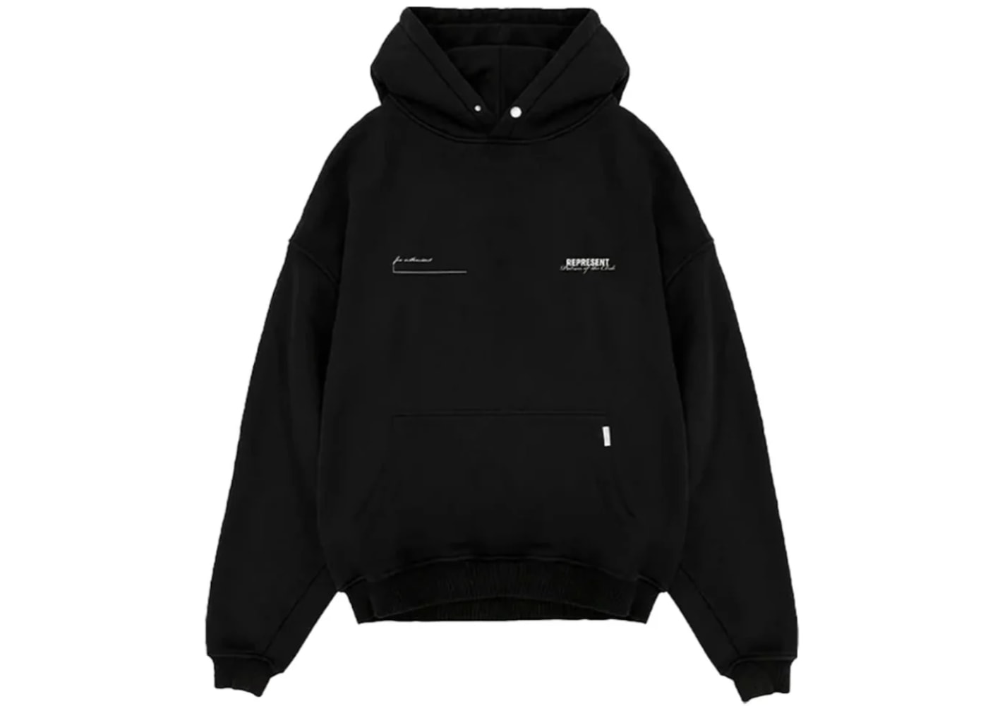 Represent Patron Of The Club Hoodie Black
