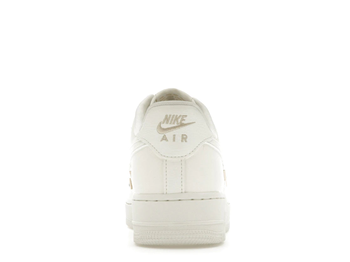 Nike Air Force 1 '07 LX CN Sail Gold Mini Swooshes (Women's)