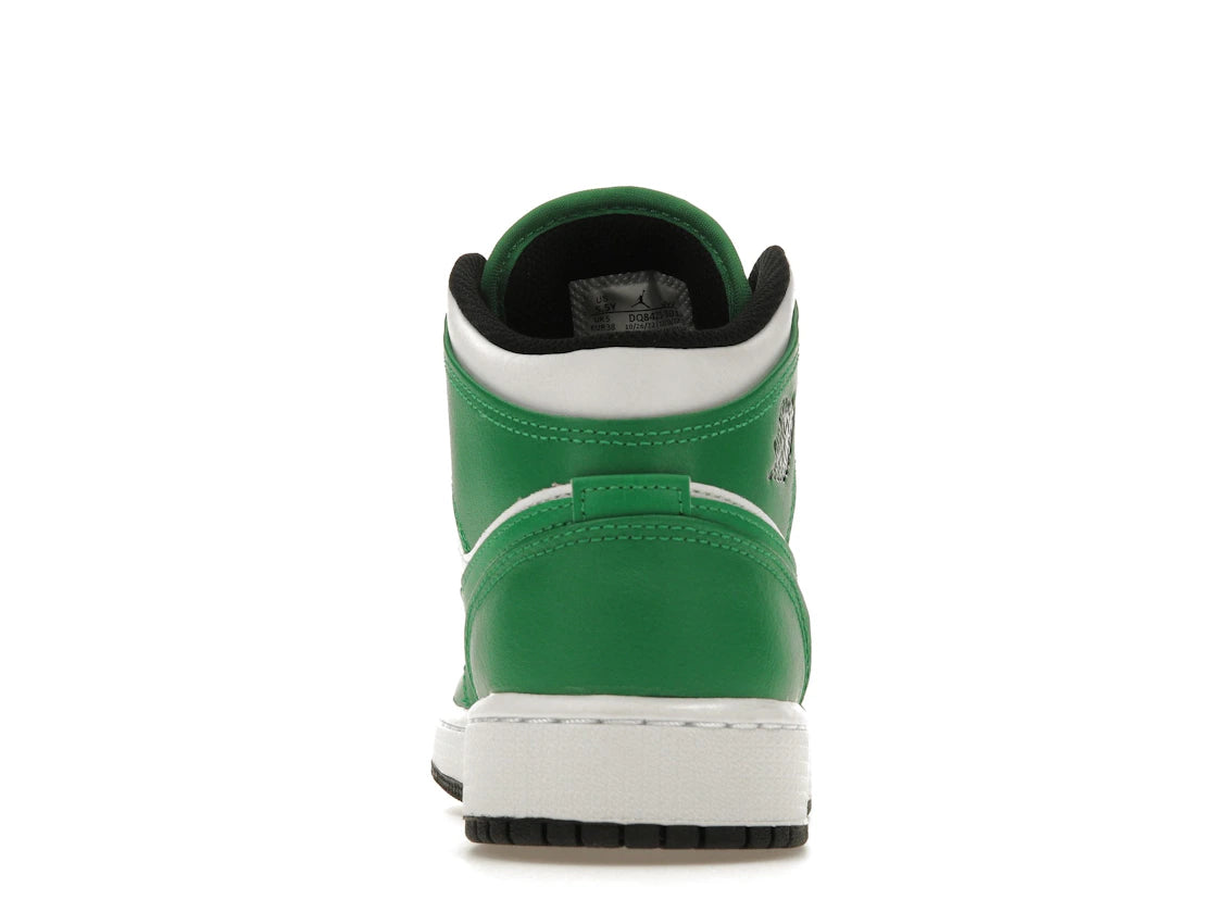 Jordan 1 Mid Lucky Green (GS)