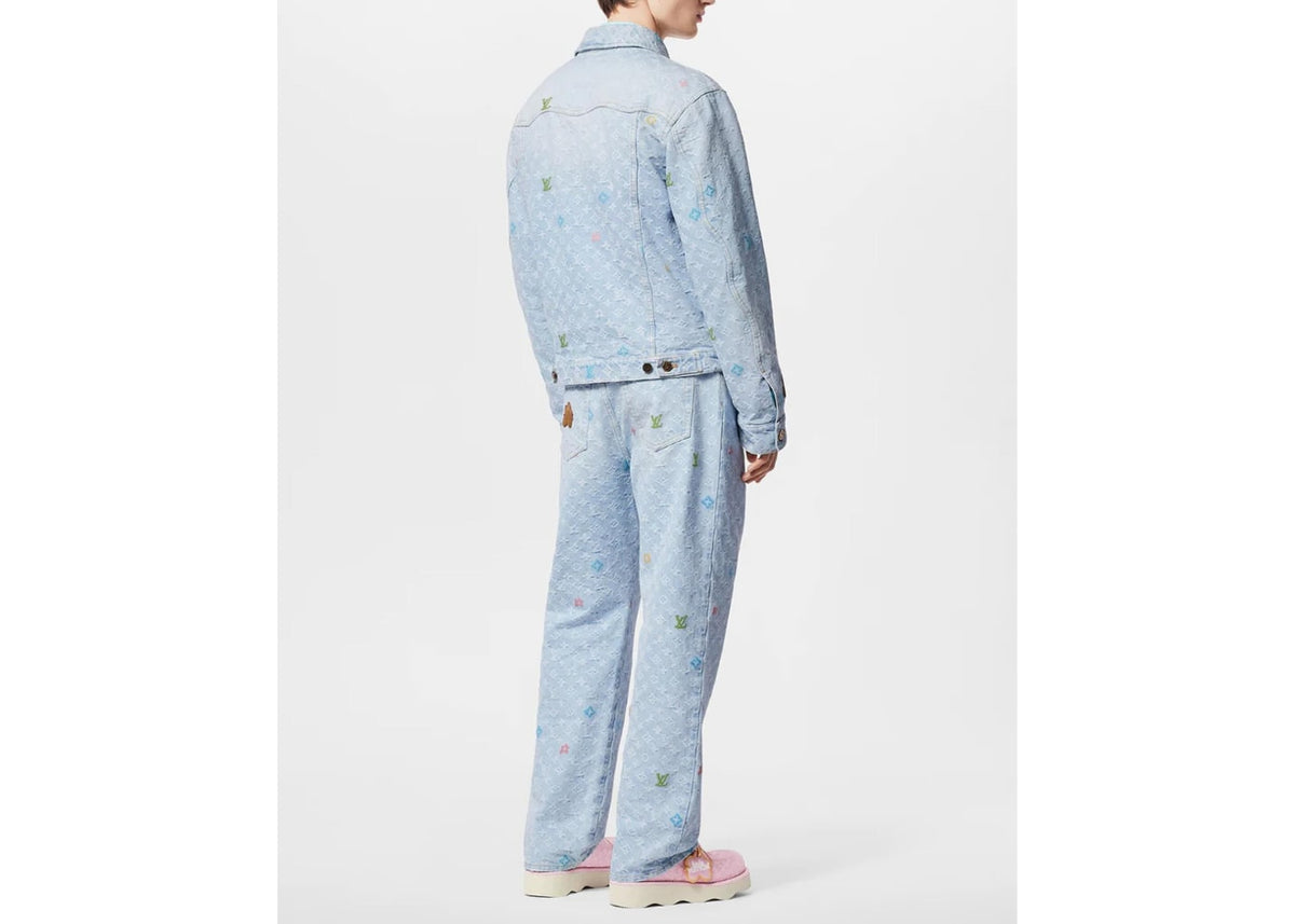 Louis Vuitton by Tyler, the Creator Monogram Denim Pants Washed Indigo