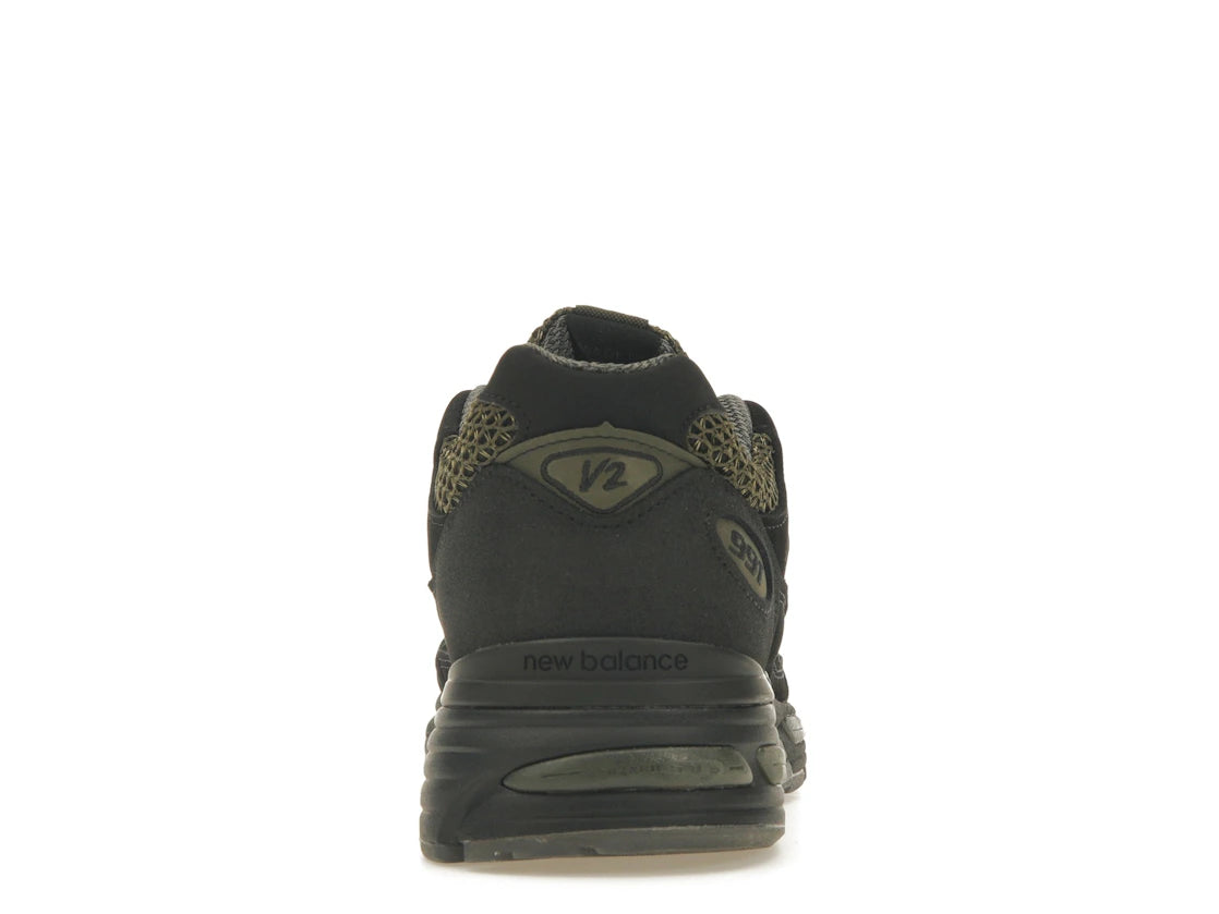 New Balance 991v2 MiUK Stone Island Black