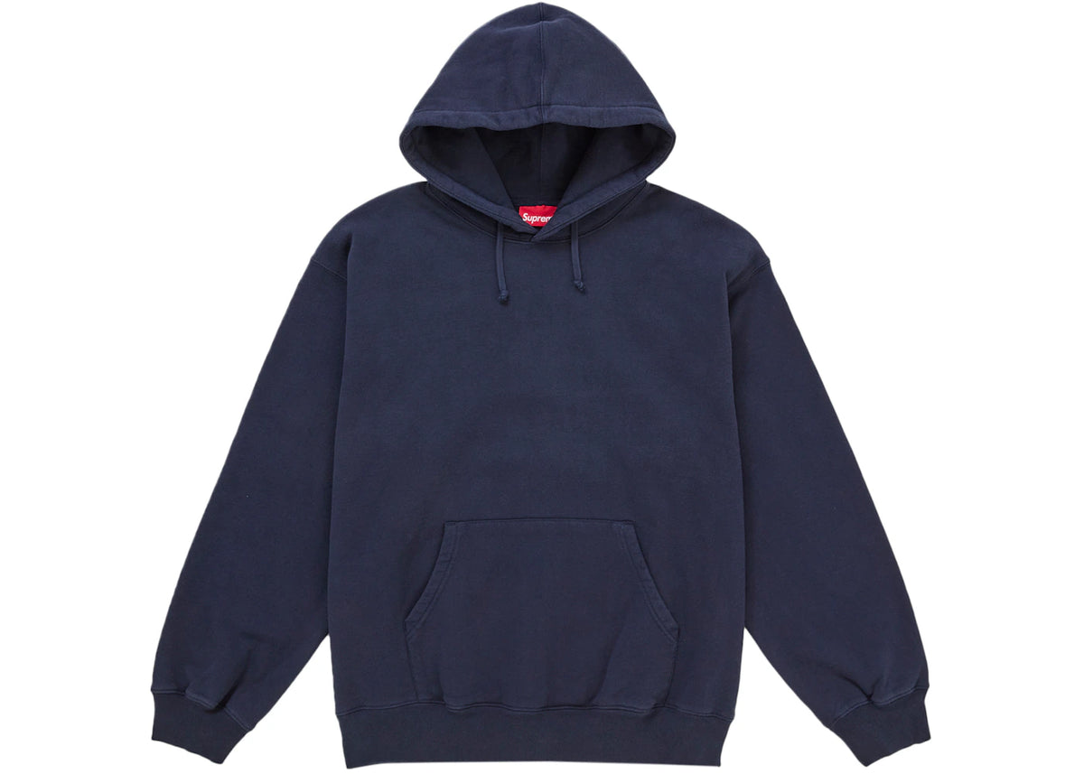 Supreme Mirrored Applique Hooded Sweatshirt Navy